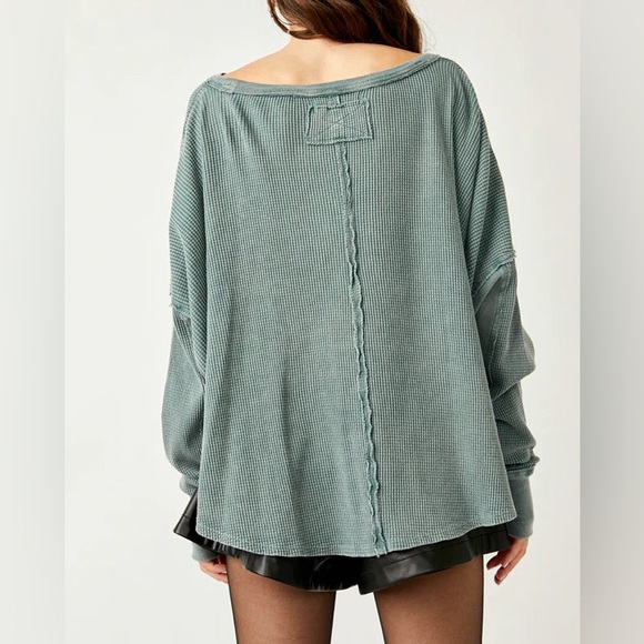 LAST ONE! Free People Microphone Drop Thermal🎤 - Picture 4 of 6
